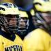 The Michigan sidelines in the game against Ohio State at Michigan Stadium on Saturday, April 13. AnnArbor.com I Daniel Brenner